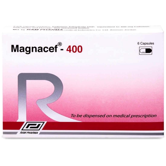 Picture of Magnacef 400mg Cap, 6 s